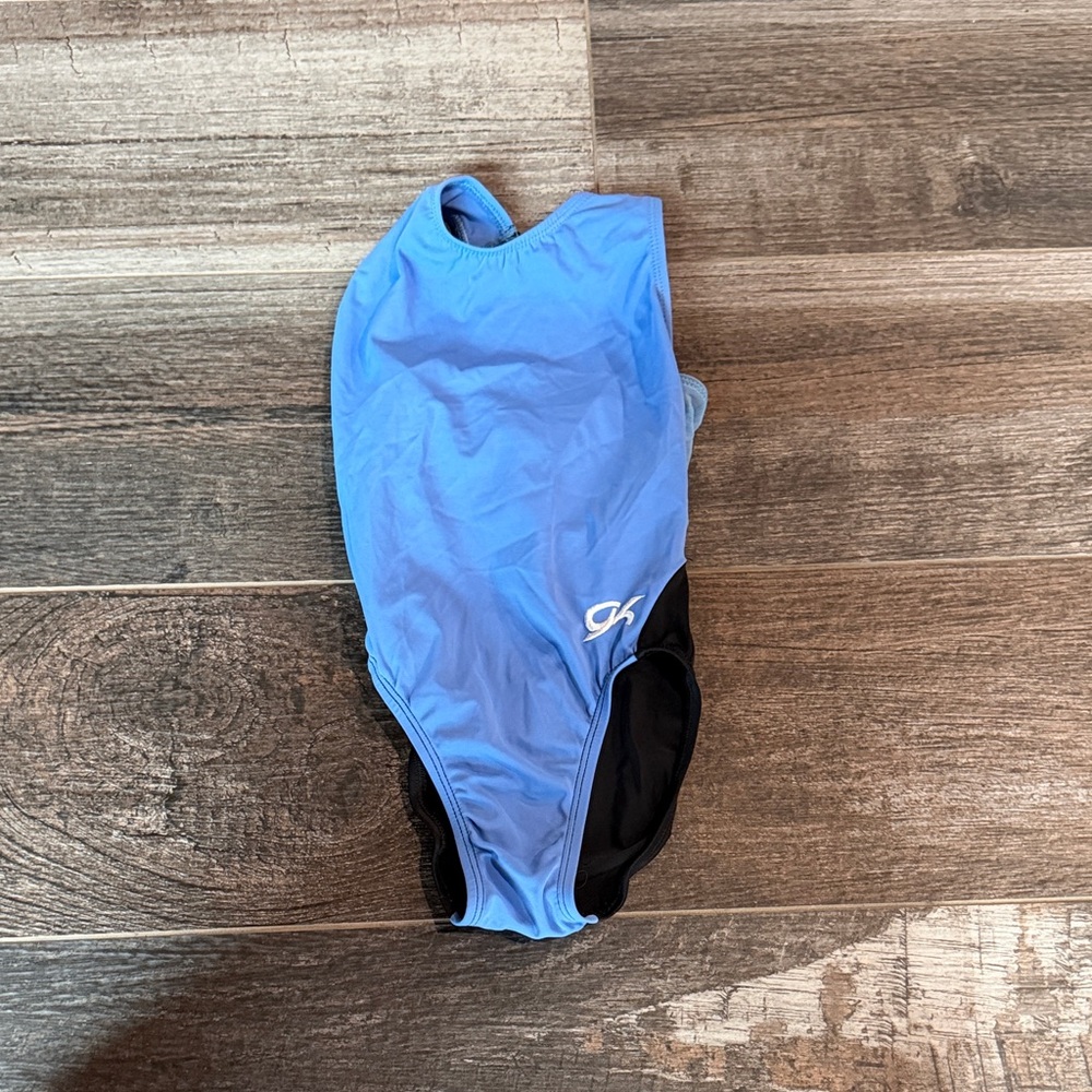 Blue and Black Kids Leotard